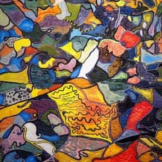 Pacita Abad, I have desires (1986) by Pacita Abad