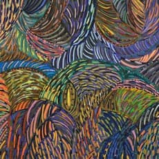 Pacita Abad, Day dream (1988) by Pacita Abad