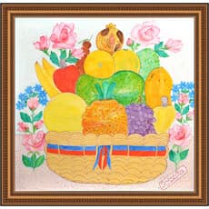 Sénèque Obin, Bowl of Plenty (20th Century) by Sénèque Obin