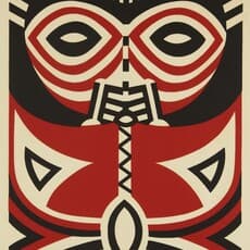 Pacita Abad, Bacongo, #3 (1983) by Pacita Abad