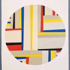 Fritz Glarner, Tondo (1964) by Fritz Glarner