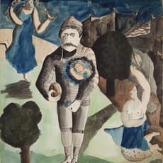 Cícero Dias, The Goalkeeper (1929) by Cícero Dias