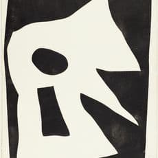 After Hans Arp, Vogelmaske (Grosse Fassung) (1949) by Hans Arp