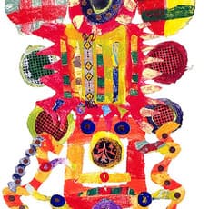 Pacita Abad, Gordon's girlfriend (2003) by Pacita Abad