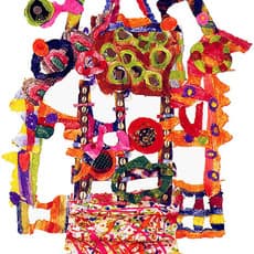 Pacita Abad, Self-portrait (2003) by Pacita Abad