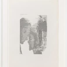 Waldemar Cordeiro, Derivatives of an Image degree 0 (1969) by Waldemar Cordeiro