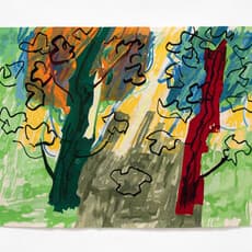Etel Adnan, Automne (2017)