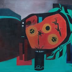 Zubeida Agha, Urban Landscape (1982)