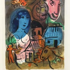 Marc Chagall, Twentieth Century Tribute to Marc Chagall (XXe Siècle Homage a Marc Chagall ) (1969) by Marc Chagall