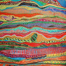 Pacita Abad, Fiesta (1990) by Pacita Abad