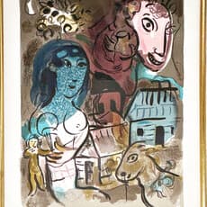 Marc Chagall, XXe Siècle Homage à Marc Chagall (1969) by Marc Chagall