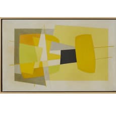 Saloua Raouda Choucair, Composition in Yellow (1962-1965)
