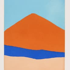 Etel Adnan, Guatemala (2017) by Etel Adnan
