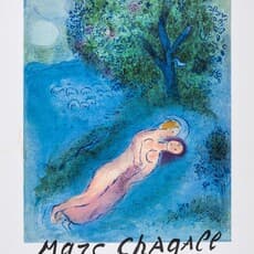 (after) Marc Chagall, Marc Chagall Graveur Japon Exhibition Poster (1987) by Marc Chagall