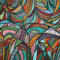 Pacita Abad, Ecstasy (1990) by Pacita Abad