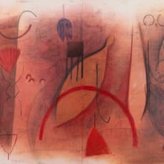 Emmi Whitehorse, #808 “Chíí (Red Oxide)” (1990) by Emmi Whitehorse