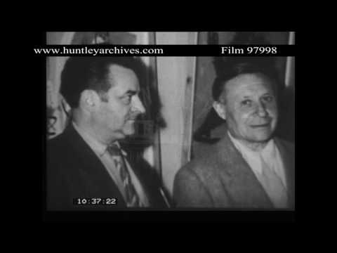 Andre Masson in the late 1960's. Archive film 97998