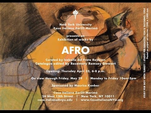 AFRO: An Exhibition of Works at New York University