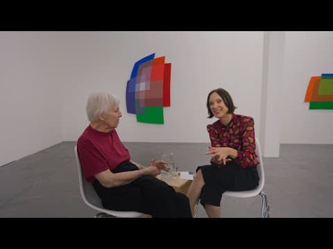 ARTIST TALK: Dóra Maurer im Gespräch mit Sabine Schaschl