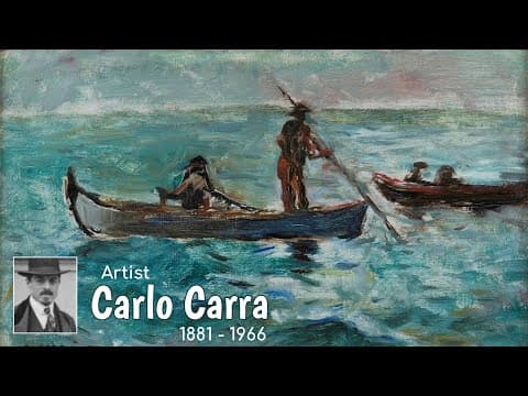 Artist Carlo Carra (1881 - 1966) | Italian Painter | WAA