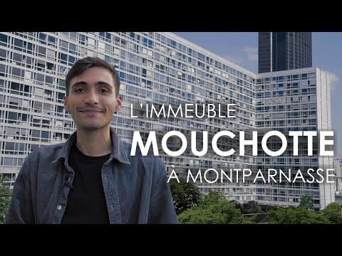 L'immeuble Mouchotte à Montparnasse