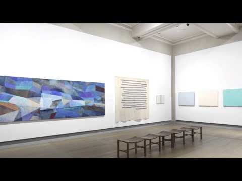 Il colore come forma plastica. L'allestimento