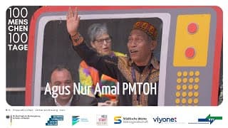 100 Menschen 100 Tage - Agus Nur Amal PMTOH documenta fifteen artist