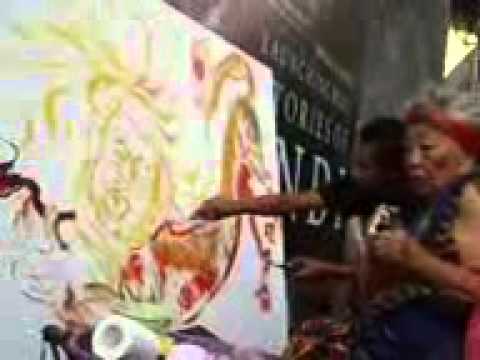 Colaboration Kartika Affandi and Nasirun