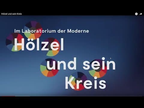 Hölzel und sein Kreis