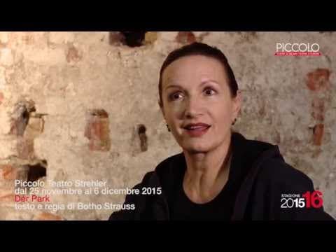 Der Park | Intervista a Maddalena Crippa - Il Testo