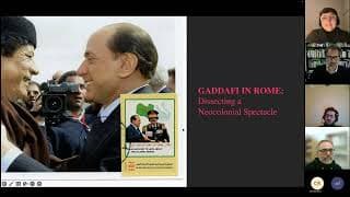 ‘Italy-Libya: from Genocide to Diplomatic “Friendship”’: talk on 25.01.23 by Alessandra Ferrini