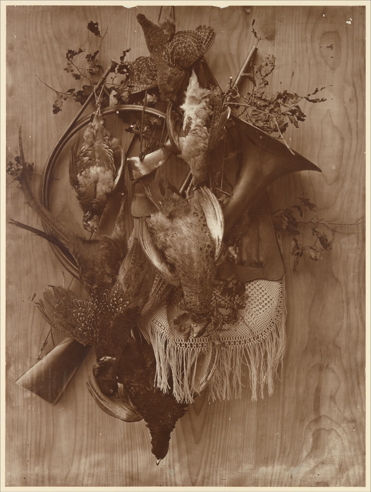 Pheasant and Grouse by Adolphe Braun